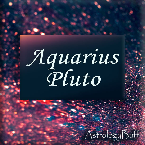 Aquarius Pluto