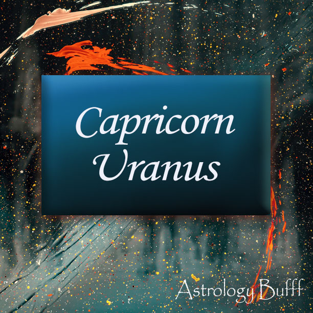 Capricorn Uranus