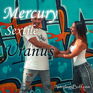 Composite Mercury Sextile Uranus