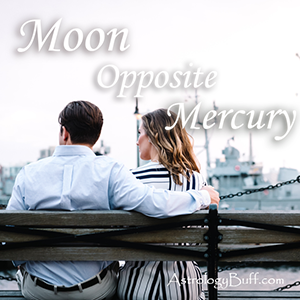 Composite Moon Opposite Mercury