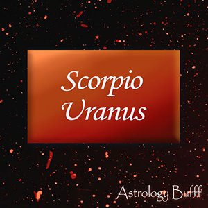 Scorpio Pluto